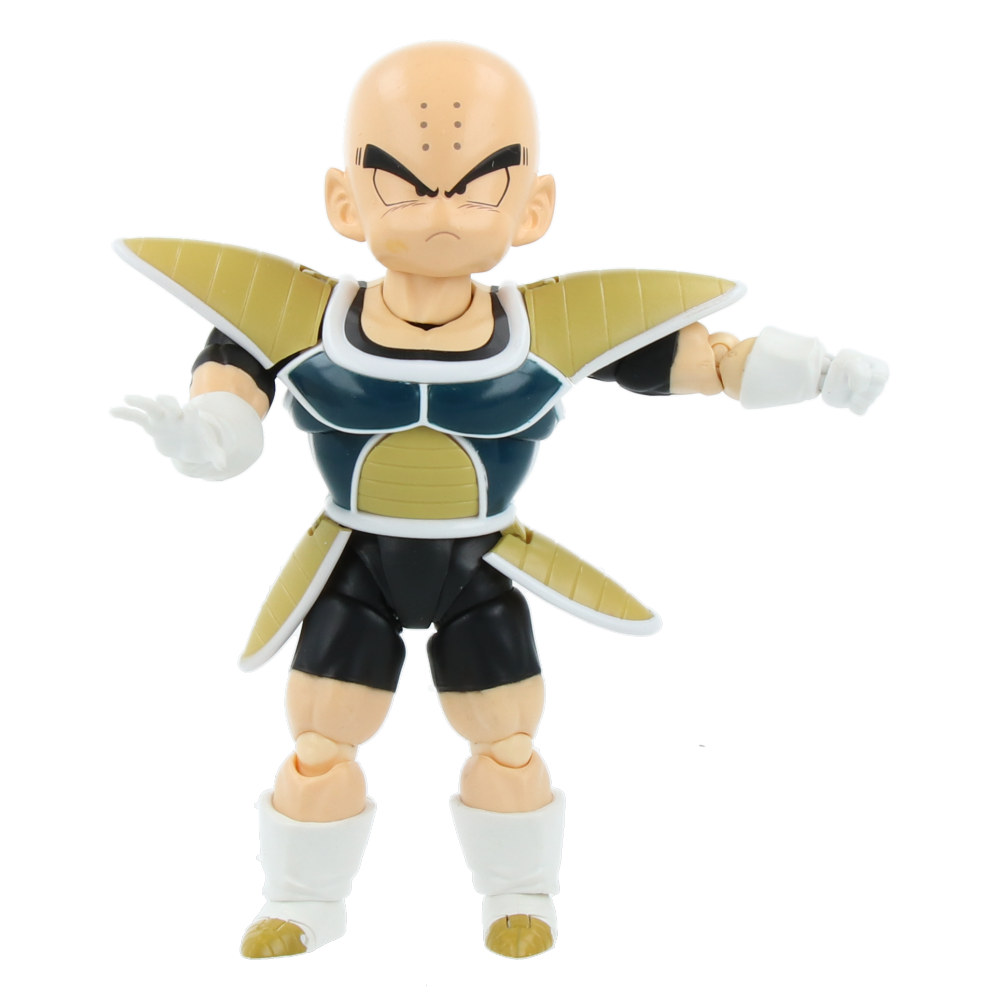 Dragon Ball Z S.H Figuarts Krillin Battle Clothes Action Figure - Perfect for Collectors, Display, and Anime Fans