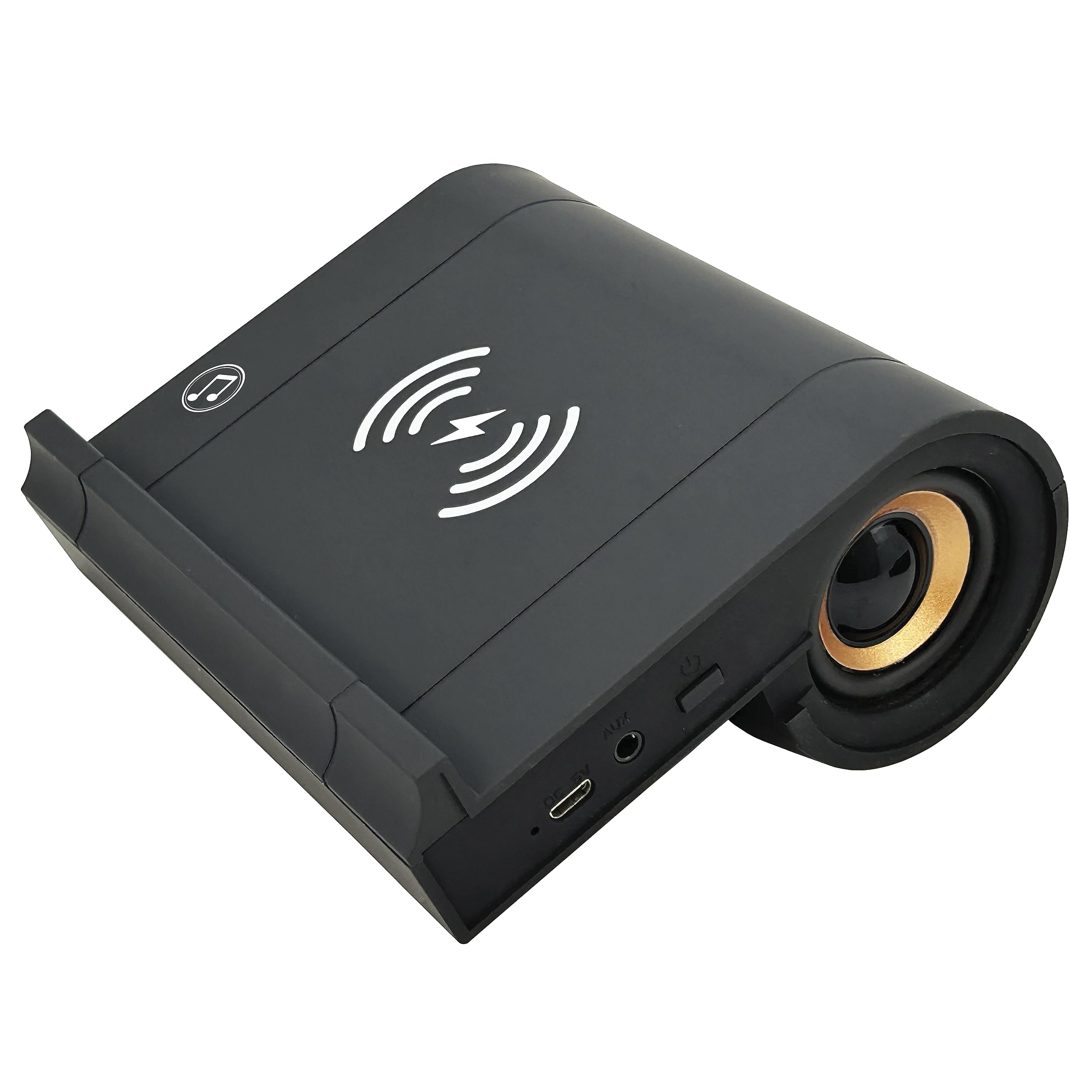 2024 Wireless Portable Speaker with Induction & Phone Charger - No Bluetooth Needed, Enhanced Sound for Calls & Parties - Perfect for Home, Office, Outdoor & Travel Use