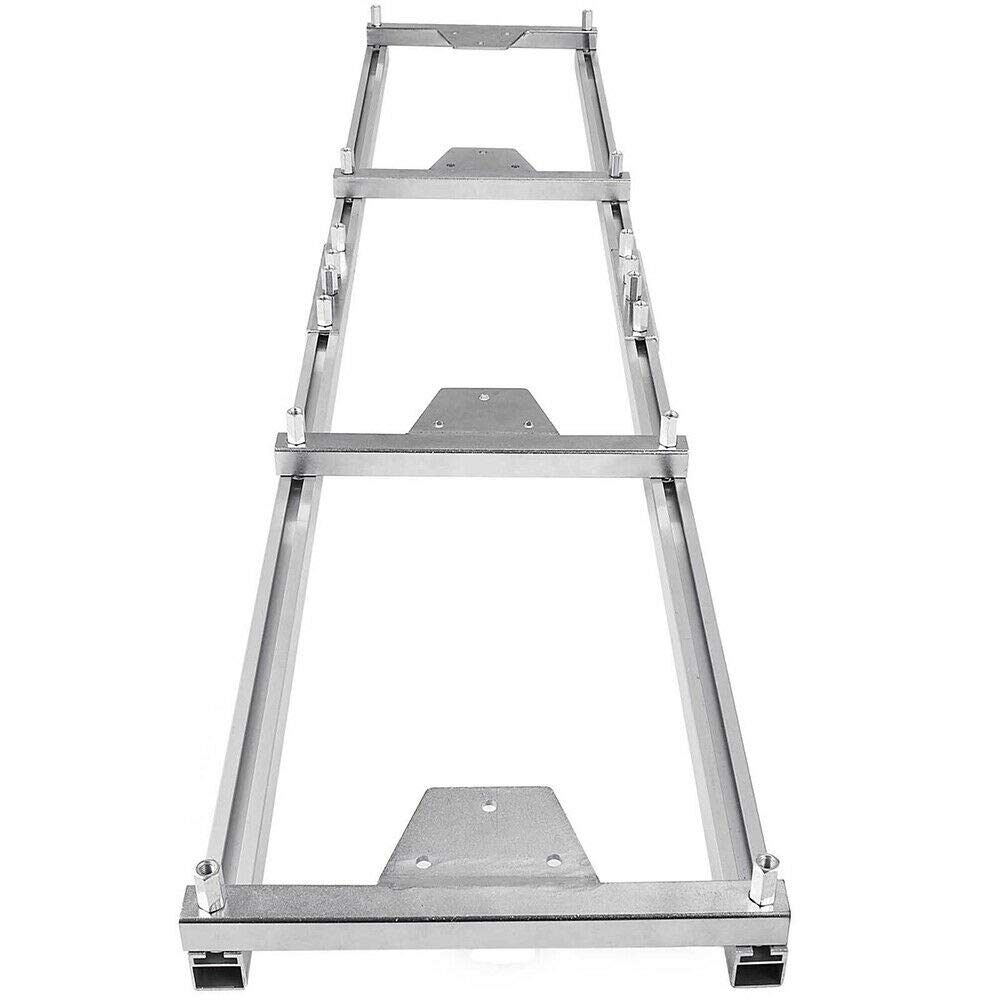 9FT 2.7M Professional Aluminum Chainsaw Mill Guide System - Heavy Duty Reinforced Timber Ladder Track for Wood Lumber Board Cutting | Perfect for DIY Woodworking, Tree Milling, and Timber Framing Projects