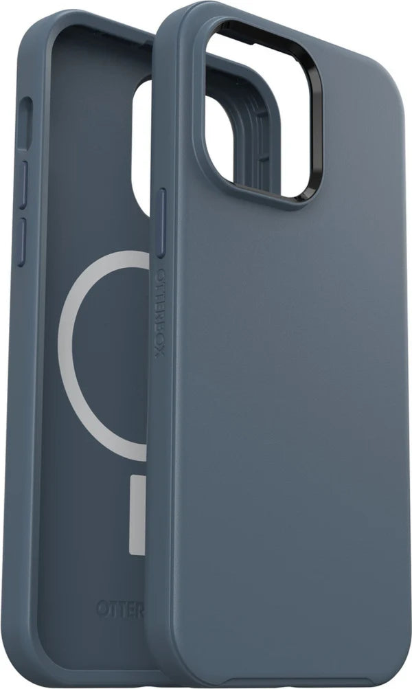iPhone 14 Pro Max Case - Otterbox Symmetry Plus Series Protective Cover in Blue (Bluetiful) - Shockproof & Slim Design for Everyday Use & Outdoor Activities