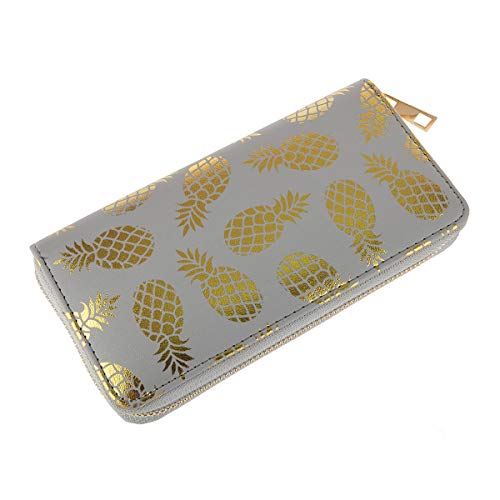 Pineapple - Metallic Foil/Gray