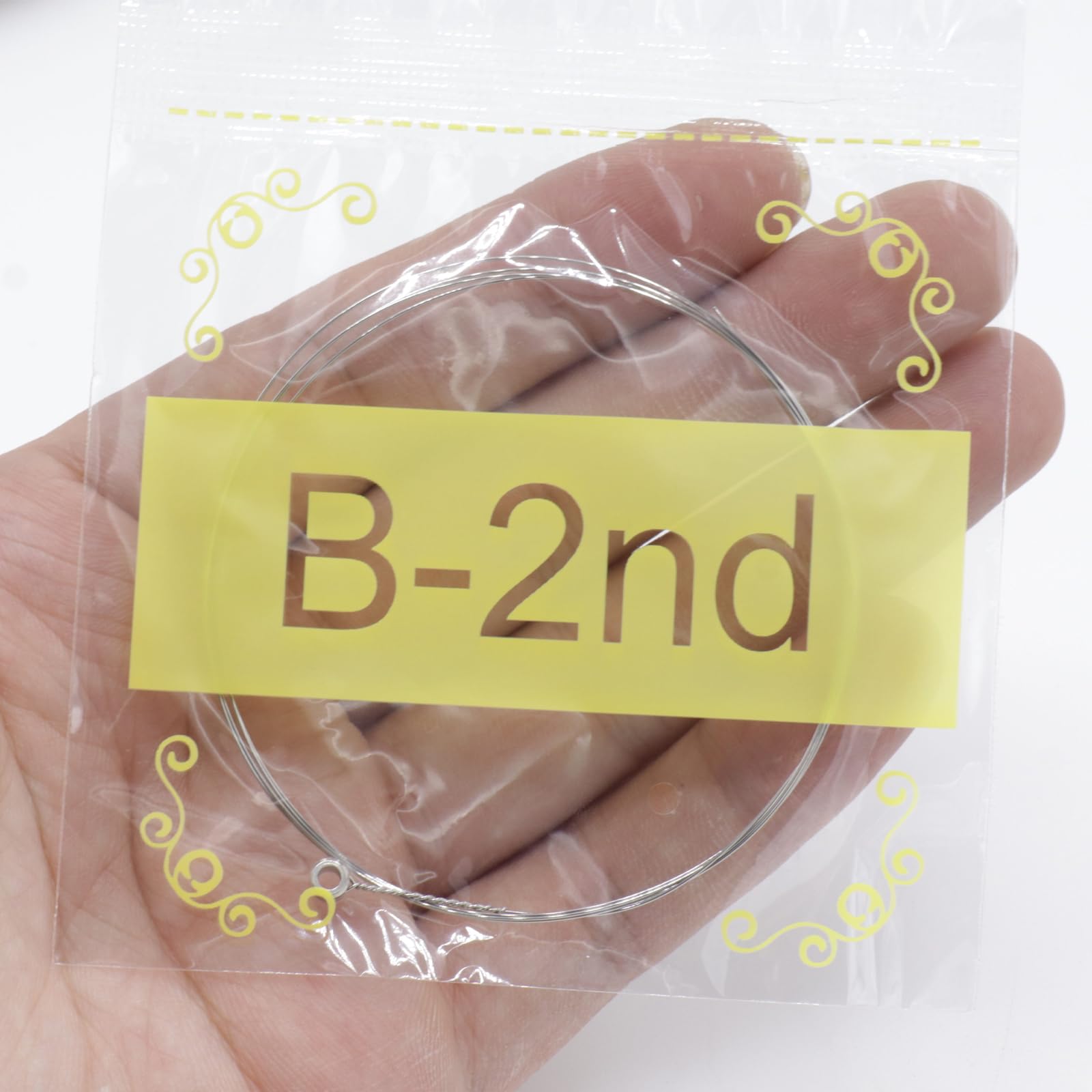 10-Pack Acoustic Guitar Strings - Brass B-2nd Steel Replacement Strings for Bright & Balanced Tone (Light Tension) | Perfect for Live Performances, Studio Recording & Practice Sessions