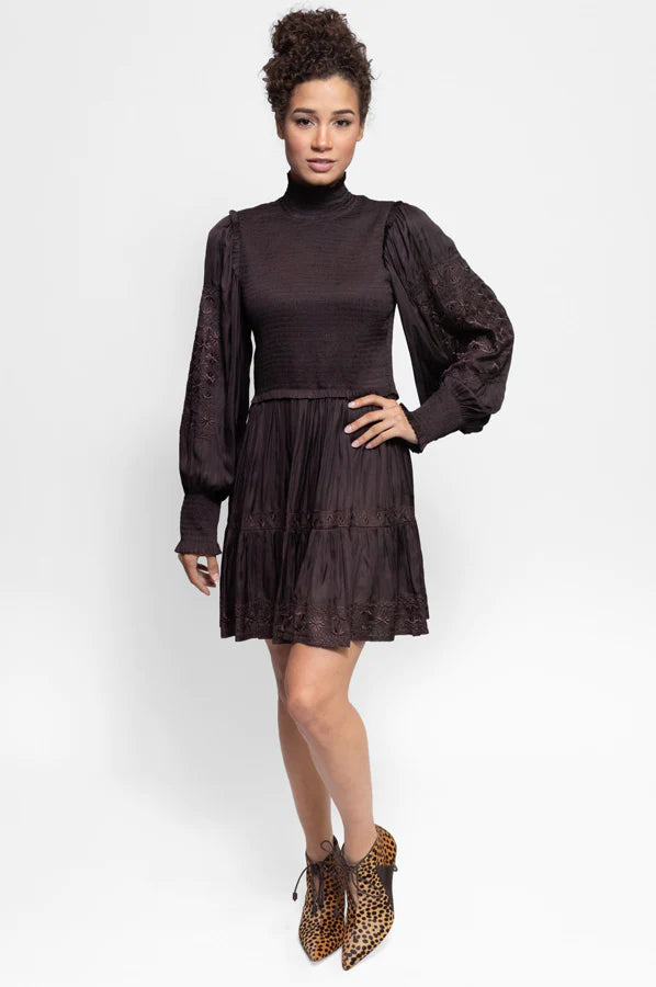 Elegant Angelica Black Dress for Women - Perfect for Evening Parties, Dates, and Special Occasions