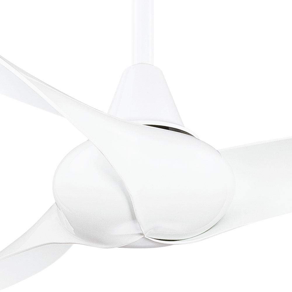 Minka Aire 52 Inch White Indoor Ceiling Fan with Remote Control - Perfect for Living Room, Bedroom & Home Office Cooling