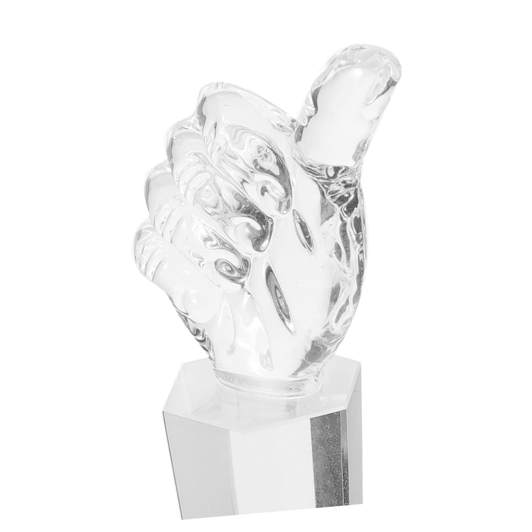 SWAYVES Thumbs Up Trophy - Premium Award Sculpture for Sports, Office & Achievements - Perfect for Recognition Ceremonies & Motivational Gifts
