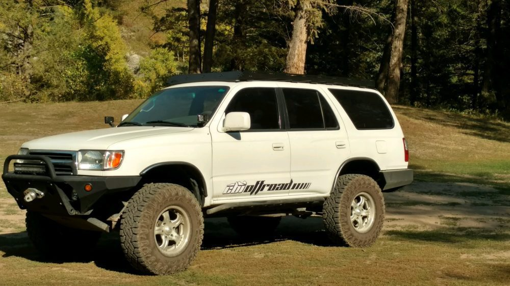 Full Roof Rack for 3rd Gen Toyota 4Runner (1995-2002) - Heavy Duty Cargo Carrier for Camping, Off-Roading & Outdoor Adventures