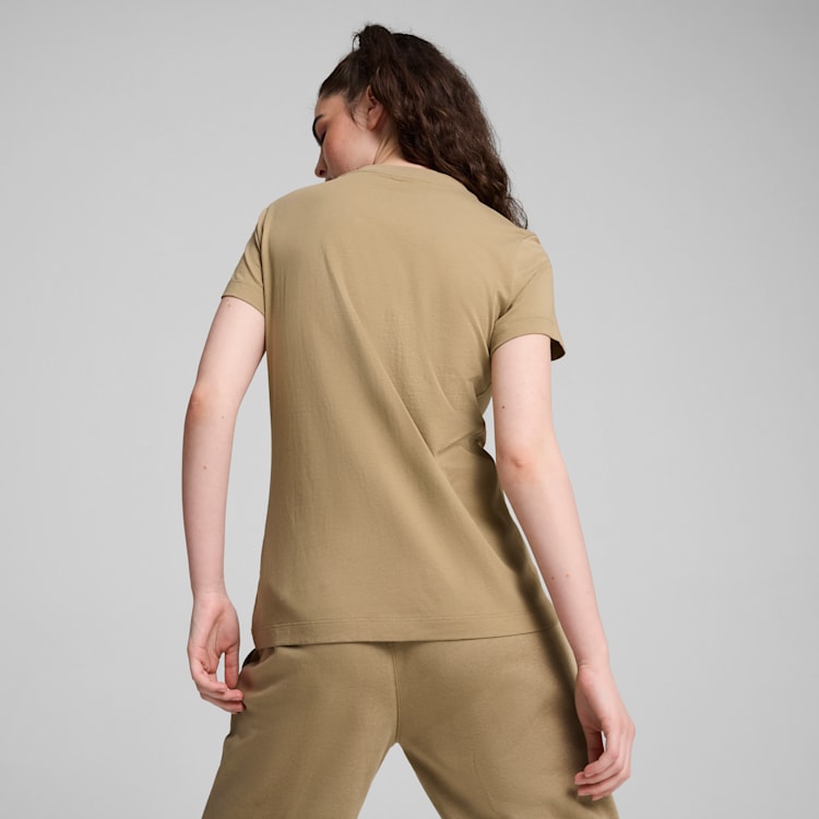 PUMA Women's Squad Oak Tee - Soft Cotton Short Sleeve T-Shirt for Casual Wear & Gym Workouts