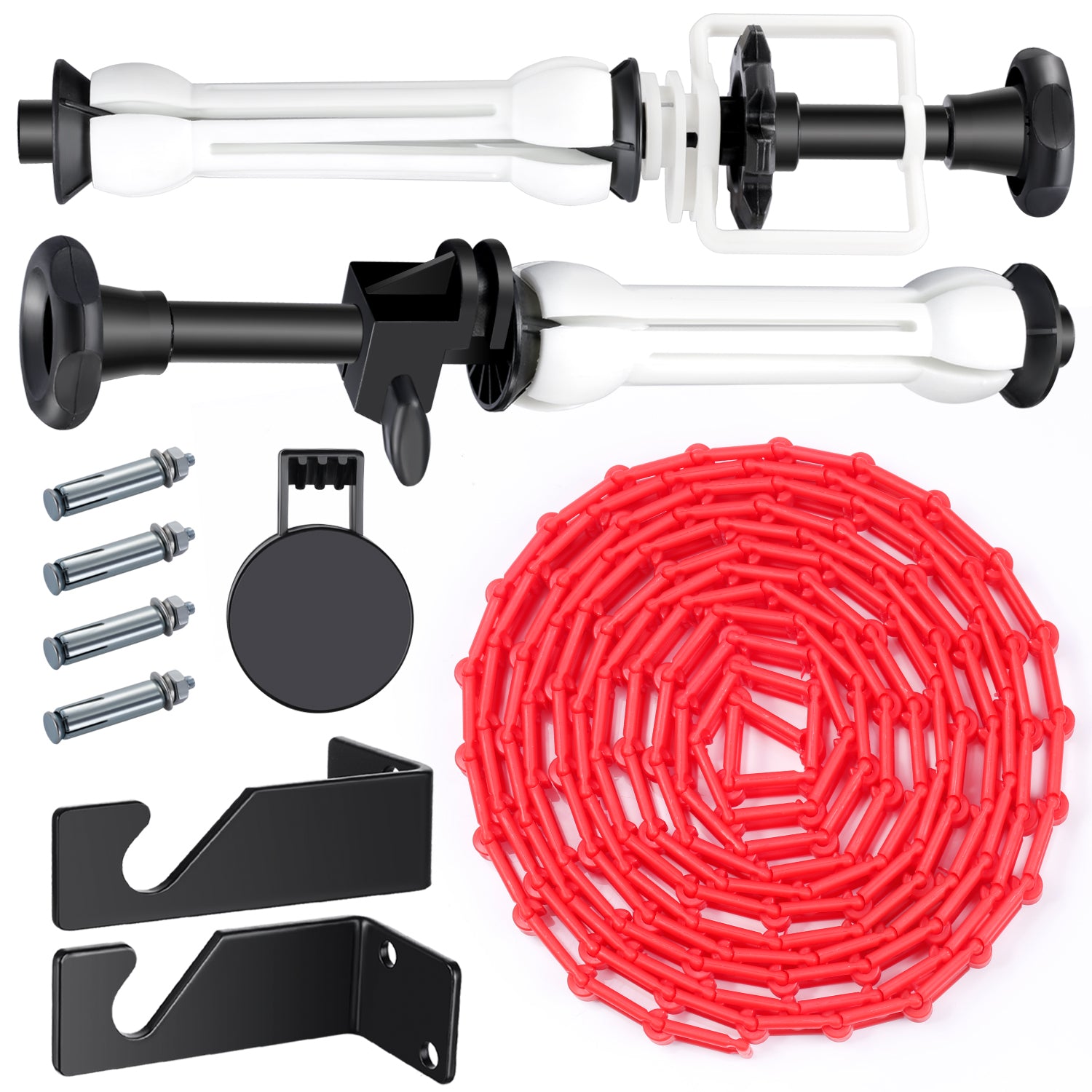 NEEWER Single Roller Wall Mount Manual Background Support System for Photography Studio, Video Shooting, and Green Screen Setup