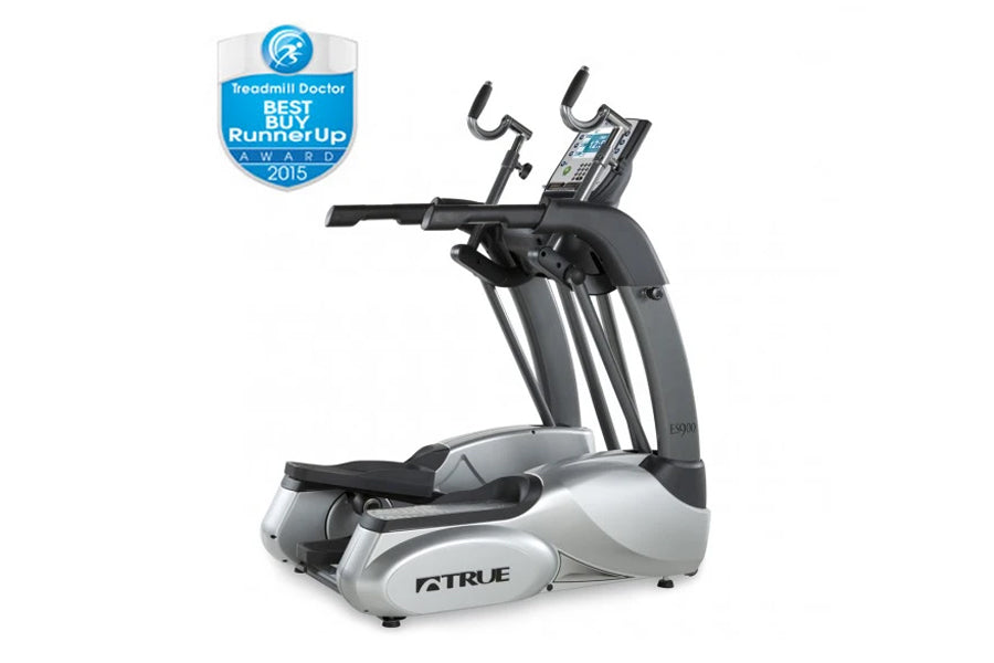 TRUE ES900 Elliptical Machine - Low Impact Cardio Equipment for Home Gym, Full Body Workout with Silent Magnetic Resistance - Perfect for Small Spaces & Apartment Fitness