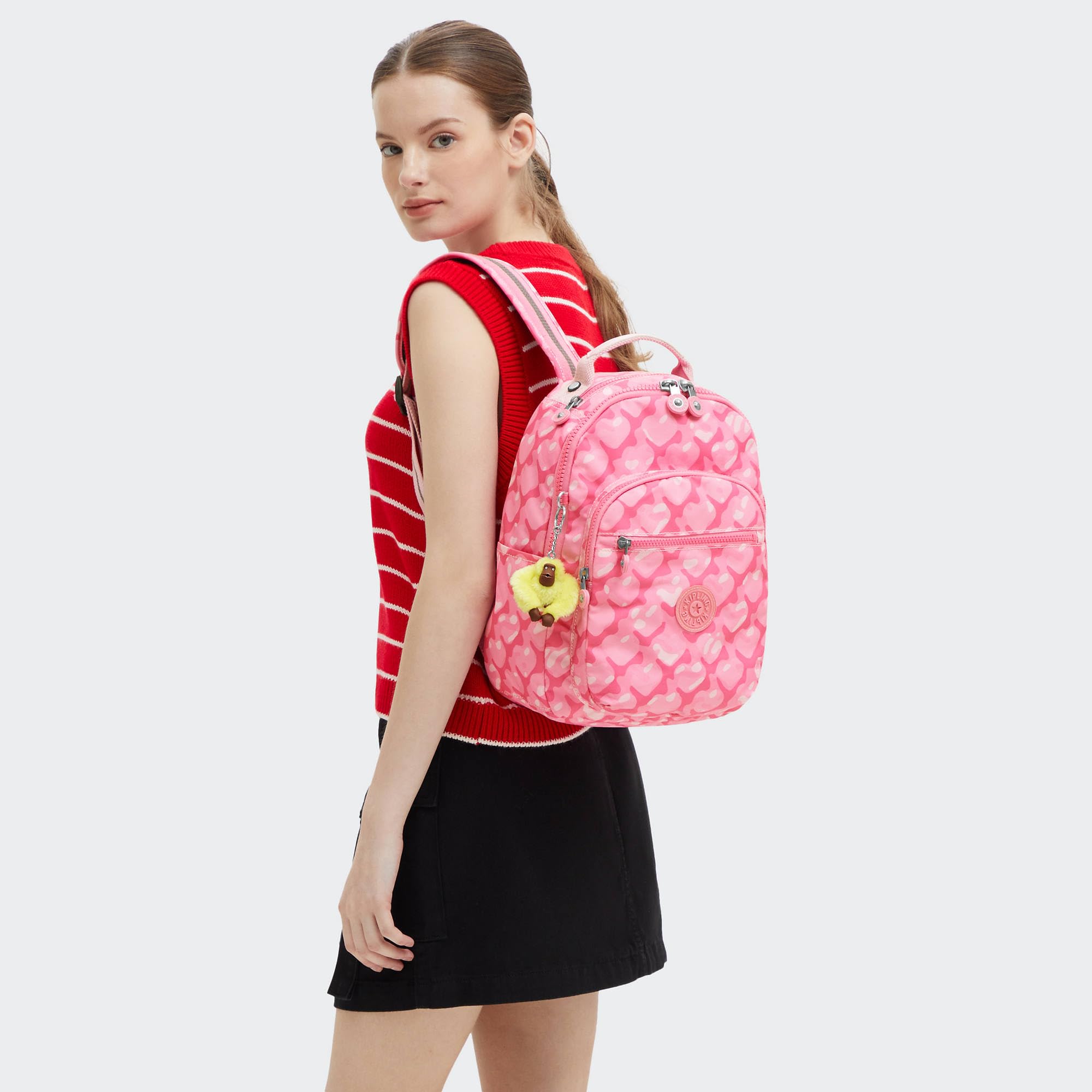 Kipling Women's Seoul Small Tablet Backpack - Lightweight Durable Laptop Bag with Padded Shoulder Straps & Tablet Sleeve - Perfect for School, Work & Travel Accessories