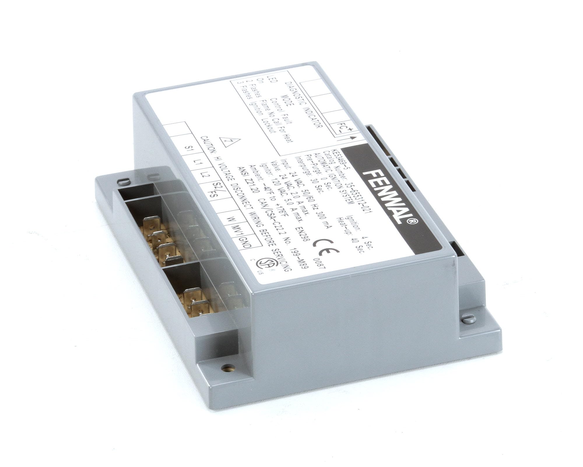 Cleveland KE53469-5 CSA Certified Ignition Module Replacement for Gas Furnaces & Boilers - Durable Home Heating System Part for Efficient Warmth | Perfect for Winter Home Maintenance & HVAC Repair
