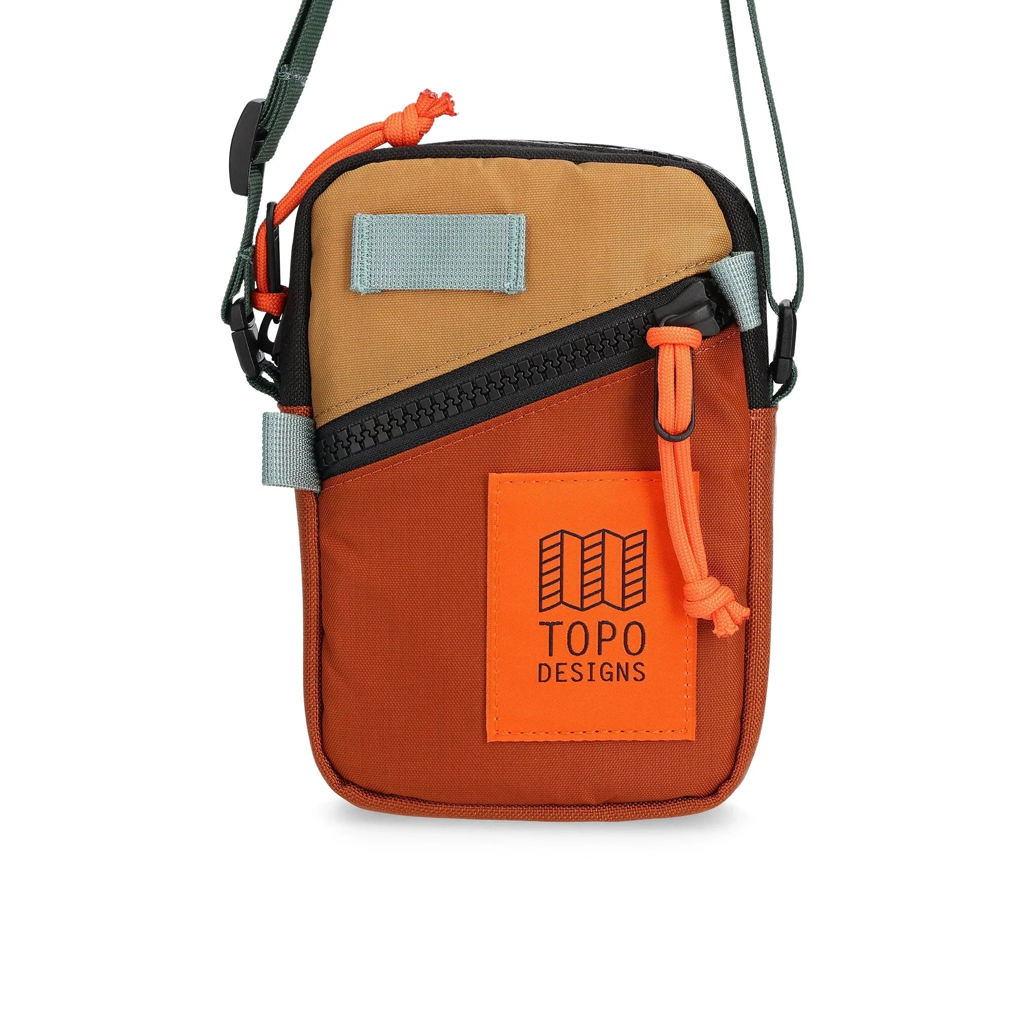 Topo Designs Mini Shoulder Bag - Lightweight Crossbody Sling Pack for Travel, Hiking & Everyday Use - Water-Resistant Compact Daypack for Men & Women - Perfect for Commuting, Shopping & Outdoor Adventures