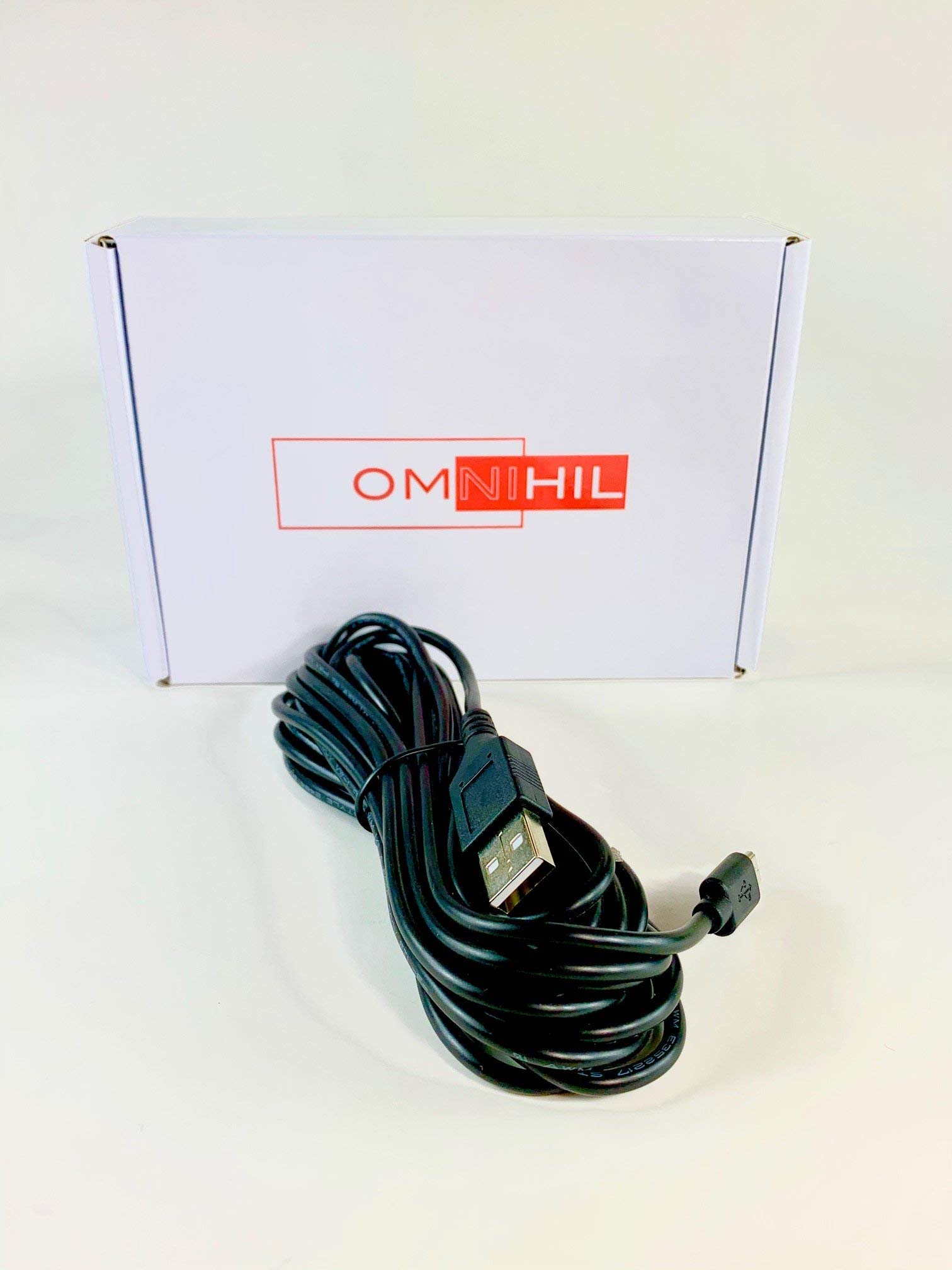 OMNIHIL 15ft USB 2.0 High-Speed Charging & Data Sync Cable for SteelSeries Arctis 7 Gaming Headset - Perfect for PC, PS4, PS5 Gaming Setup & Office Workstations