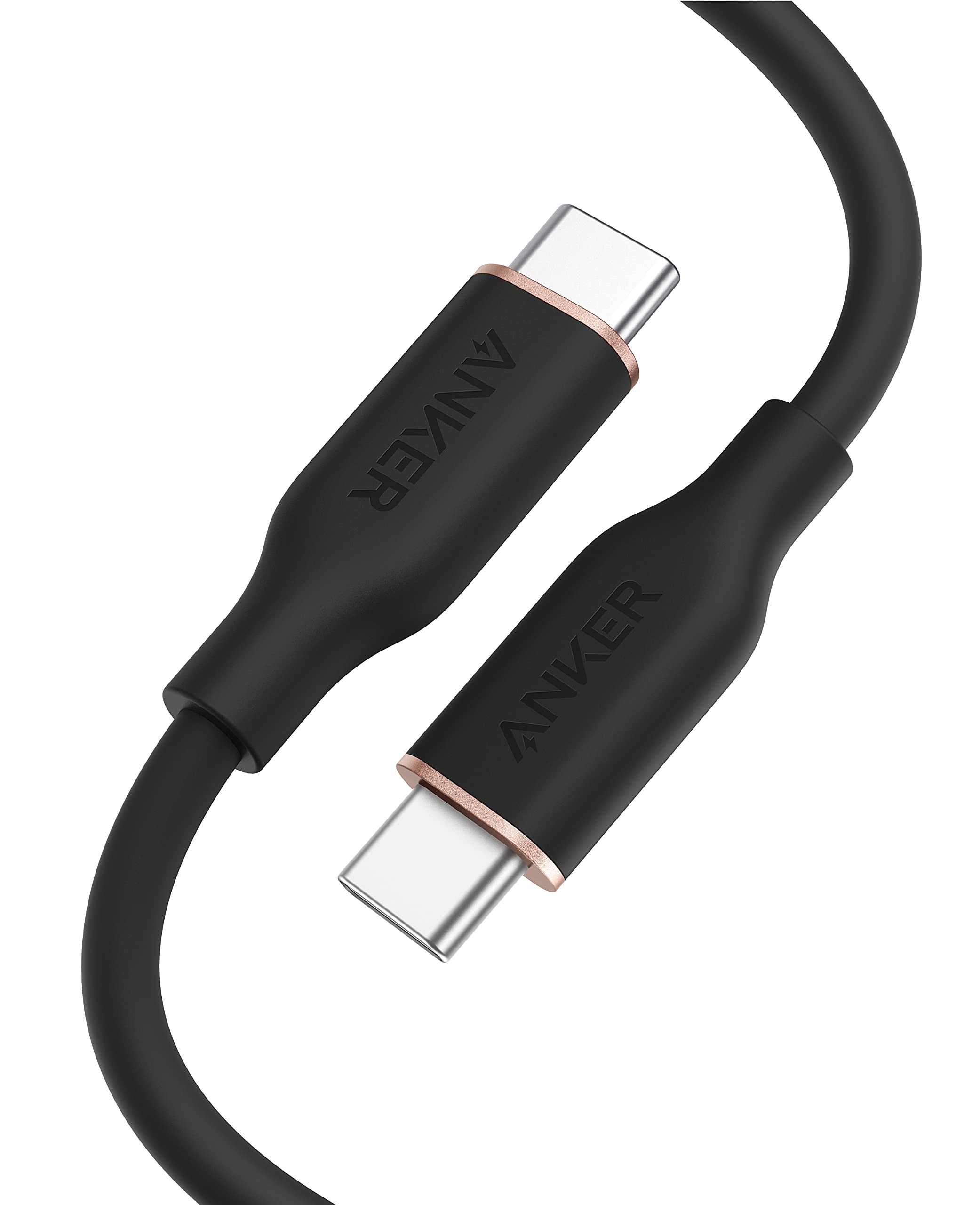 Anker 100W USB C Cable Fast Charging for iPhone 16 & MacBook Pro - Home & Travel