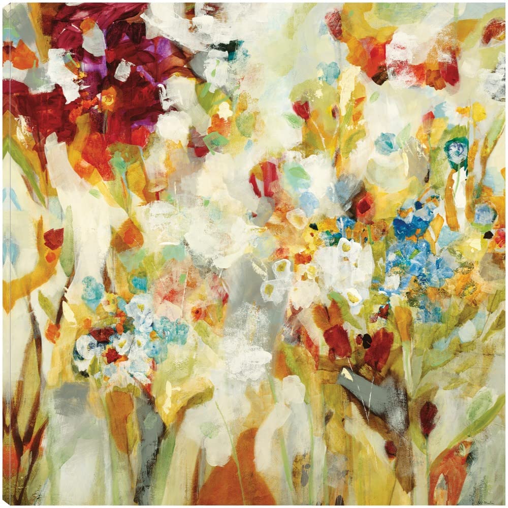Piquant Canvas Wall Art by Jill Martin - 37x37 Inch Modern Abstract Painting for Living Room, Bedroom, Office & More - Ready to Hang Home Decor - Perfect for Contemporary Spaces & Gift Giving