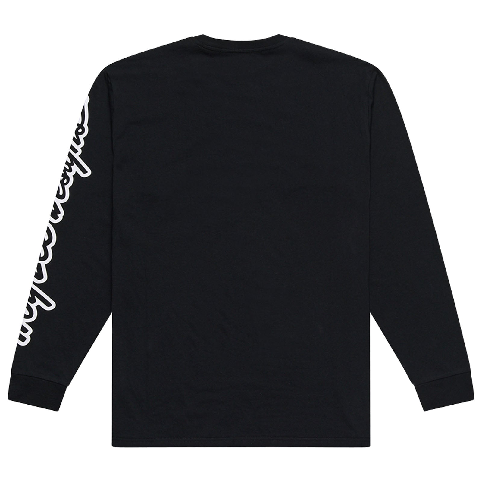 Premium Long Sleeve T-Shirt for Men - Signature Black Cotton Tee - Comfortable Casual Wear for Everyday, Work & Outdoor Activities