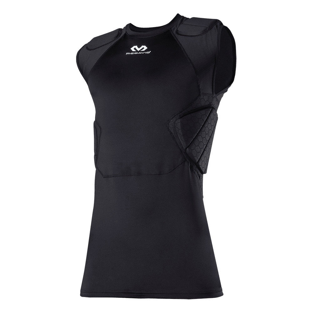 Rival™ Integrated Shirt with 5 Pads - Breathable Performance Compression Top for MMA, Boxing & Training - Ideal for Combat Sports & Gym Workouts