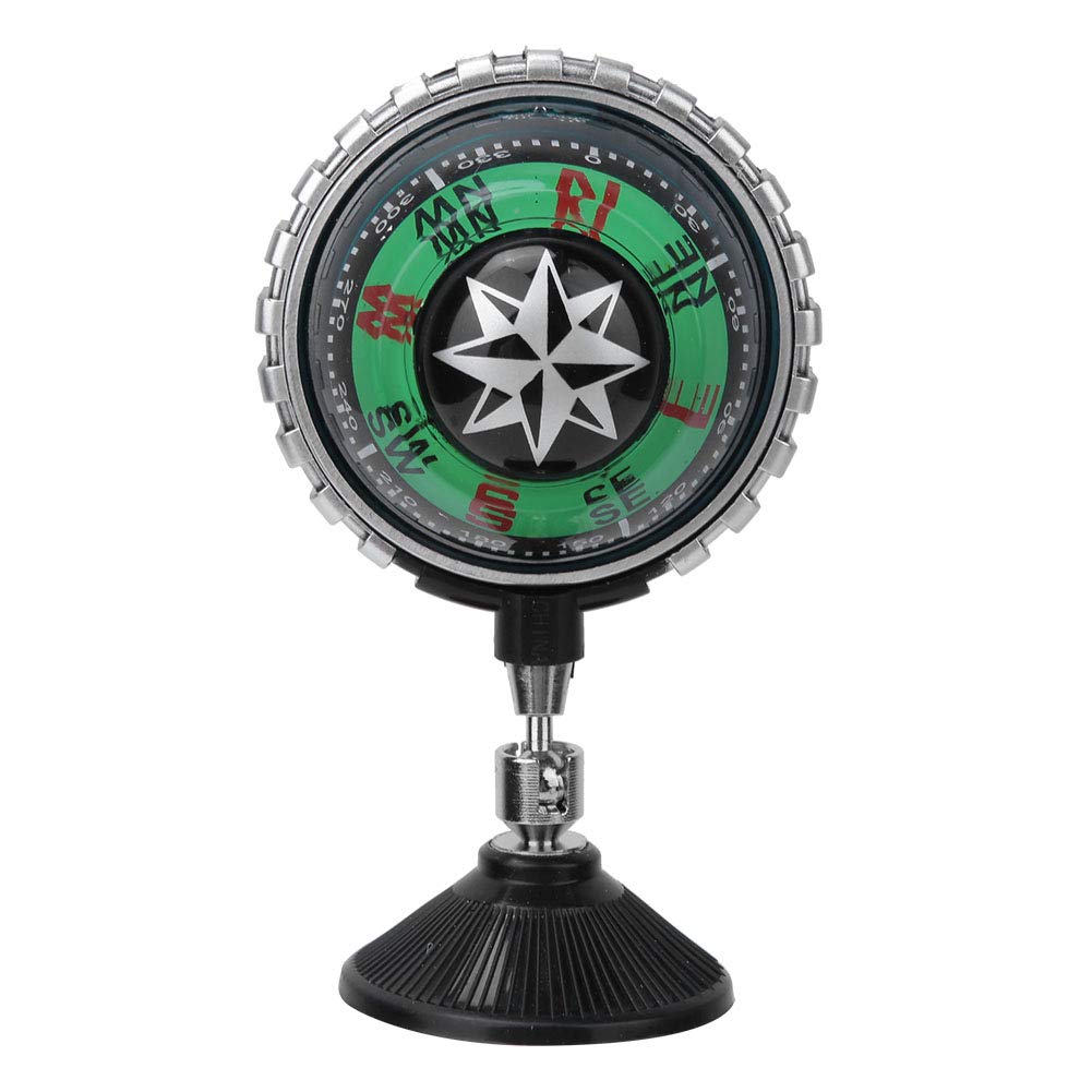 Alomejor Mini Car Compass - Accurate Auto & Marine Navigation Tool for Trucks, Cars, Boats | Perfect for Off-Road Adventures & Water Navigation