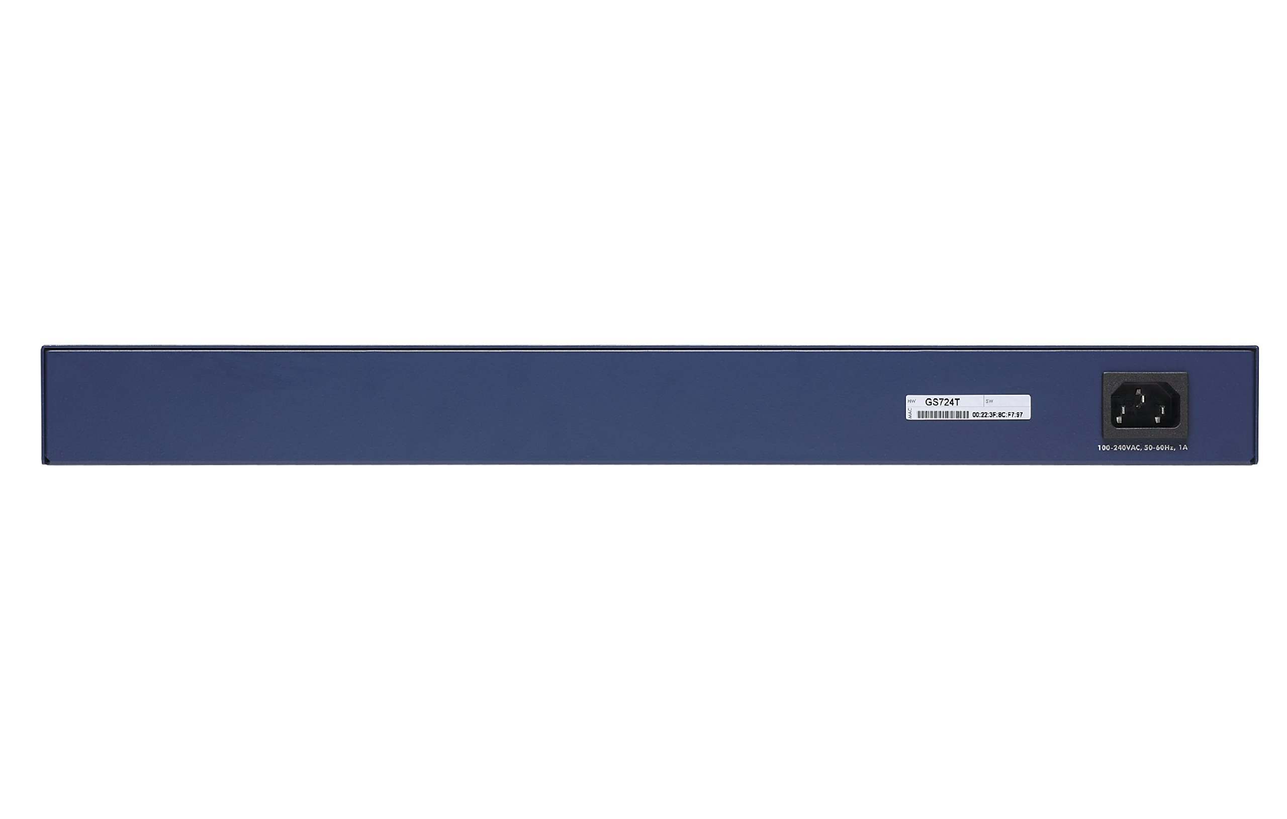 NETGEAR GS724Tv4 24-Port Gigabit Smart Managed Pro Switch with 2 SFP Ports, L2 Features & Lifetime ProSAFE Protection (Renewed) - Ideal for Business Networks, Data Centers & High-Speed Office Connectivity