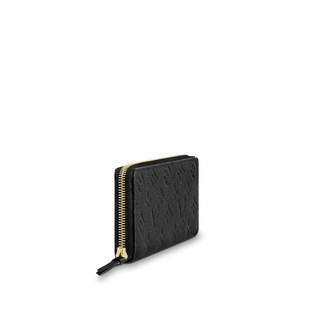 LV Clemence Wallet Monogram Empreinte Leather Noir - Luxury Women's Designer Wallet for Everyday Use & Special Occasions
