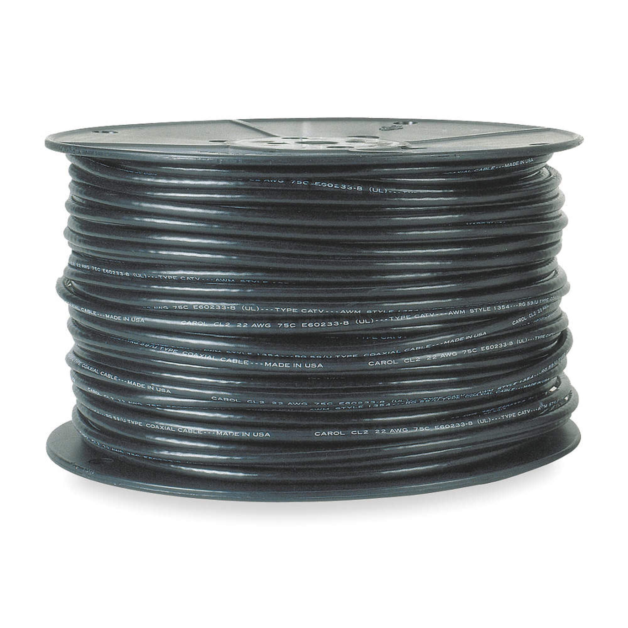General Cable C1198.41.01 - 1000FT 11AWG Coaxial Cable for TV Antenna, Satellite Dish & Internet Connection - High Performance RF Cable for Home & Commercial Use