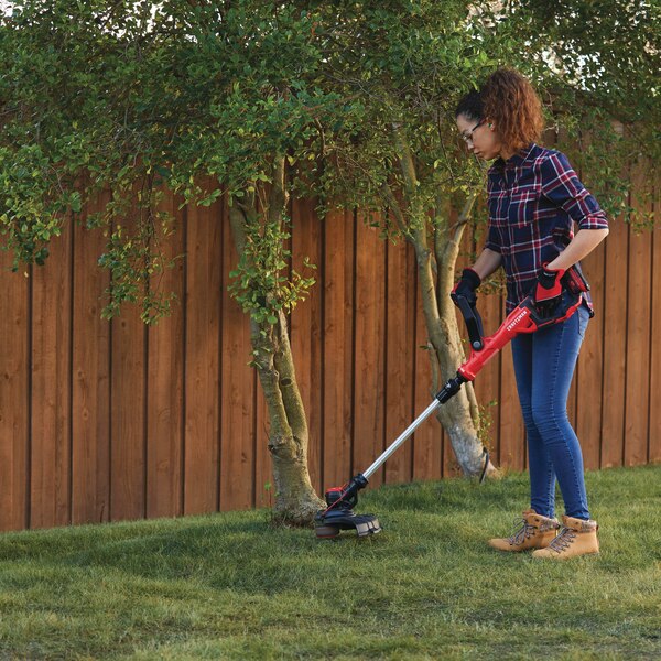 Refurbished CRAFTSMAN 20V Cordless 13-Inch WEEDWACKER® String Trimmer/Edger with Auto Feed & 2.0AH Battery - Full Warranty (CMCST900D1) - Perfect for Lawn Care, Yard Maintenance & Landscaping