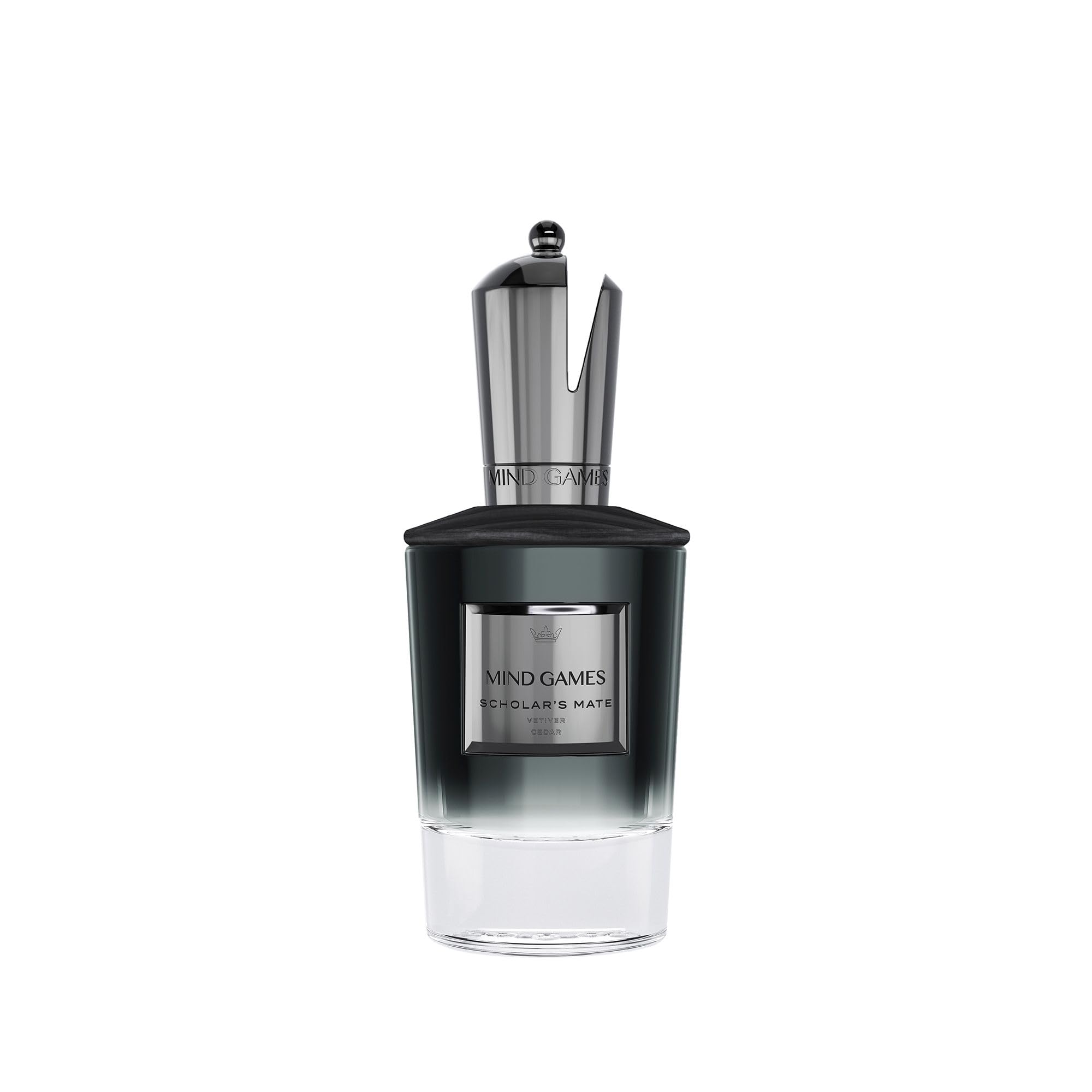 Luxury Perfume for Women & Men - MIND GAMES Scholar's Mate Extrait de Parfum with Cardamom, Bergamot & Sandalwood Notes - 100ml/3.4oz Soft & Smooth Fragrance - Perfect for Date Night, Office & Special Occasions