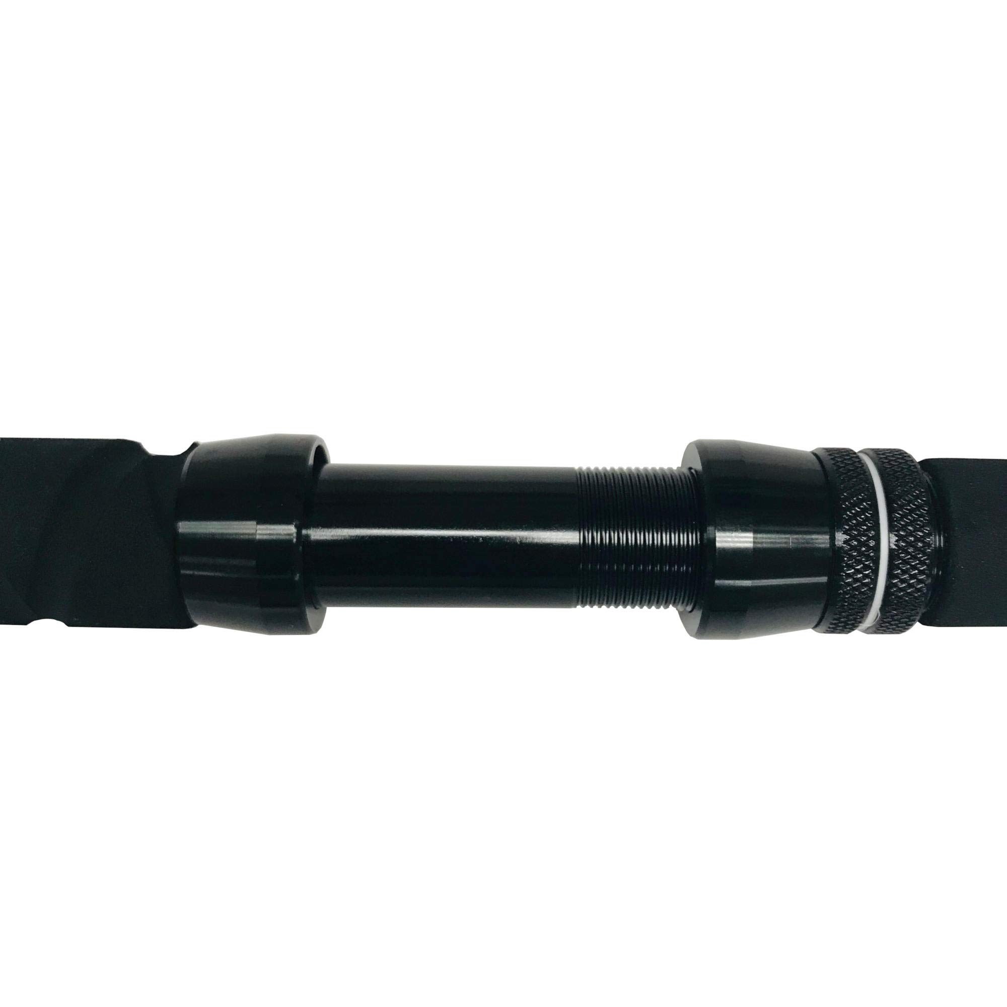 EatMyTackle All Roller Guide Saltwater Fishing Boat Rod - Heavy Duty Offshore Trolling Rod for Deep Sea Fishing | Perfect for Big Game Fish Like Tuna, Marlin and Swordfish