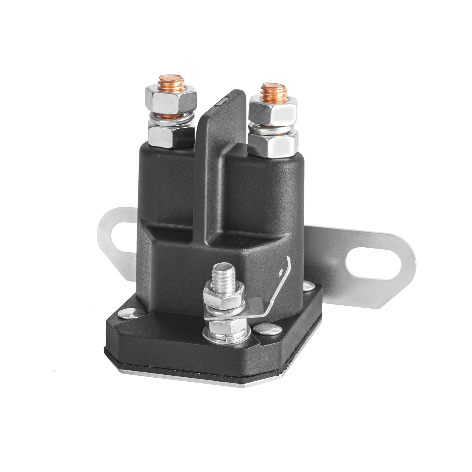 12V Starter Solenoid with Control Wire - Compatible with Trombetta Hustler Zero Turn Lawn Mower - Replaces Starter Relay Solenoid Part 030817 & 832-1211-210 - Perfect for Lawn Mower Repair & Maintenance