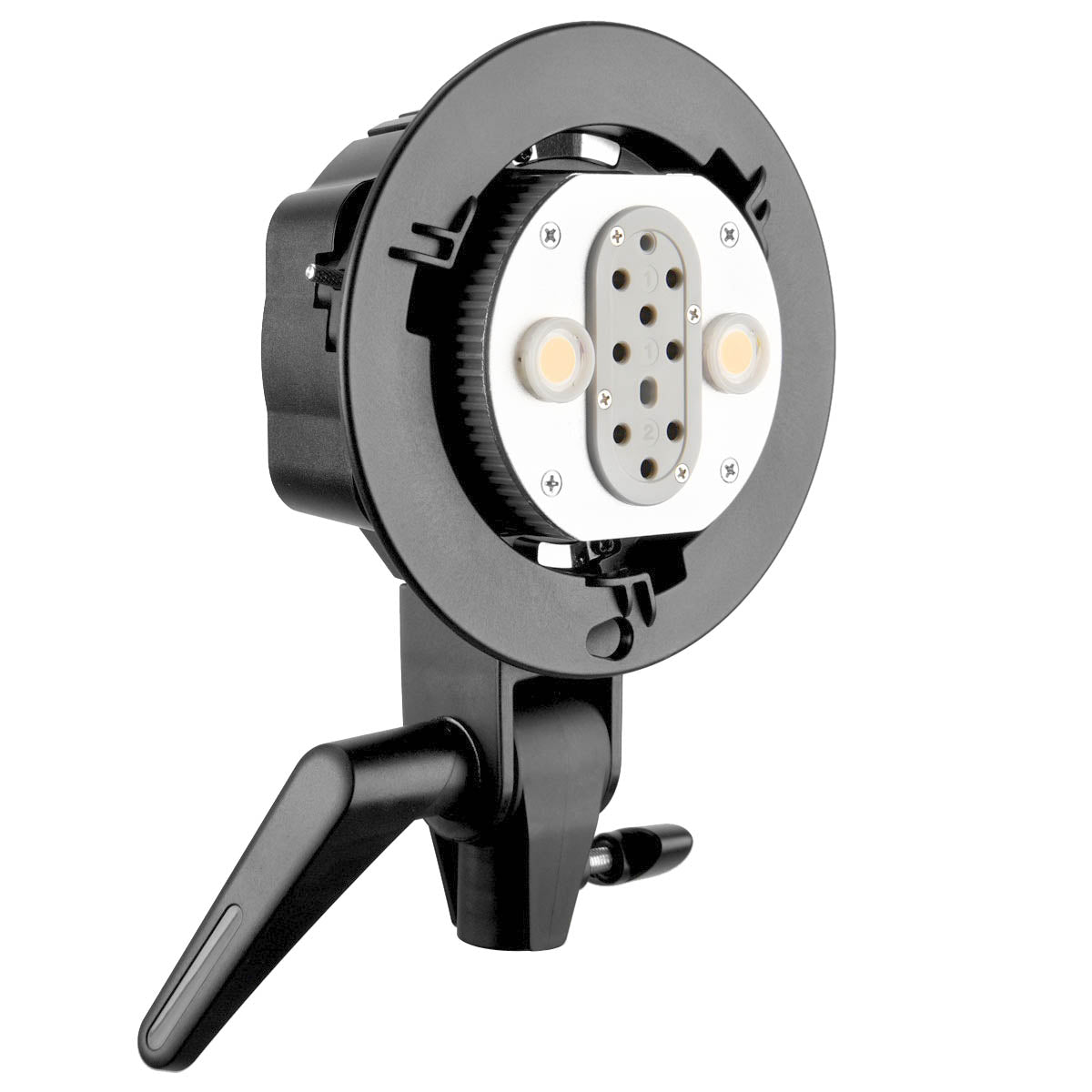 Godox AD200/AD200Pro/AD200ProII Dual S-Type Mount Bracket - Heavy Duty Flash Bracket for Studio Photography, On-Location Shoots & Outdoor Lighting