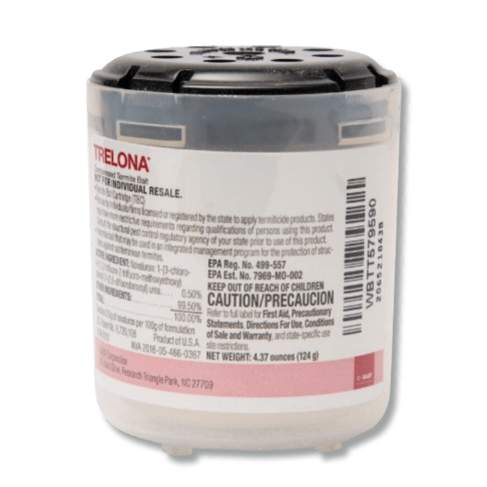 Trelona Compressed Termite Bait Box - 6 Cartridges for Effective Termite Control | Home & Garden Pest Prevention Solution