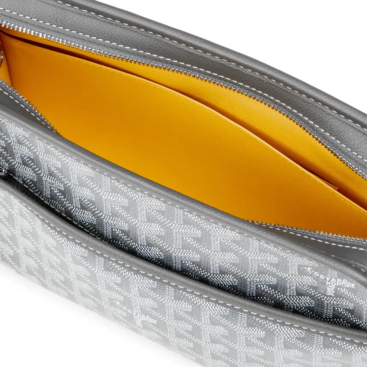 Goyard Jouvence MM Grey Washbag | Luxury Travel Cosmetic Bag | Perfect for Toiletries & Makeup Organization on Trips