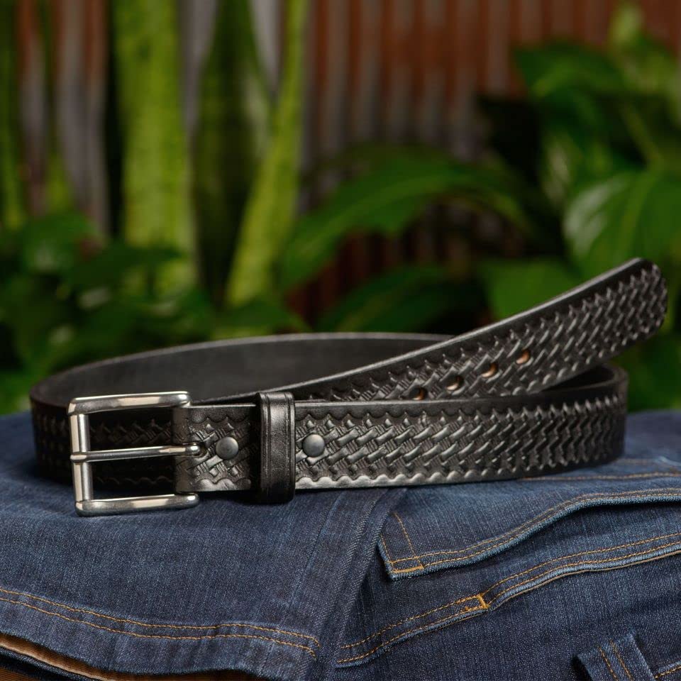 Premium Bullhide Leather Belt for Men - 1.50