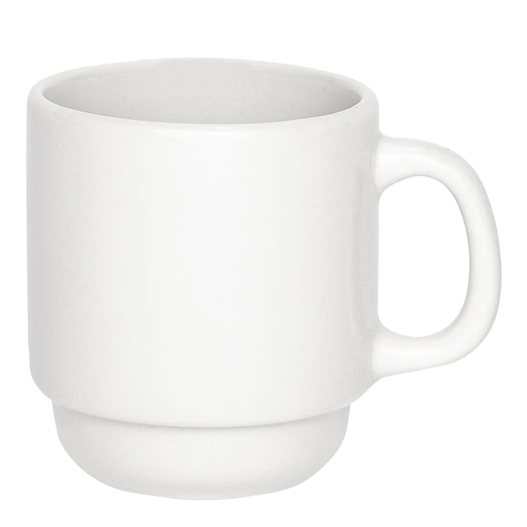 Premium 3 Oz Palm-Sized Ceramic Mug - White (Pack of 12) | Perfect for Coffee, Tea, or Hot Chocolate at Home, Office, or Cafe Use