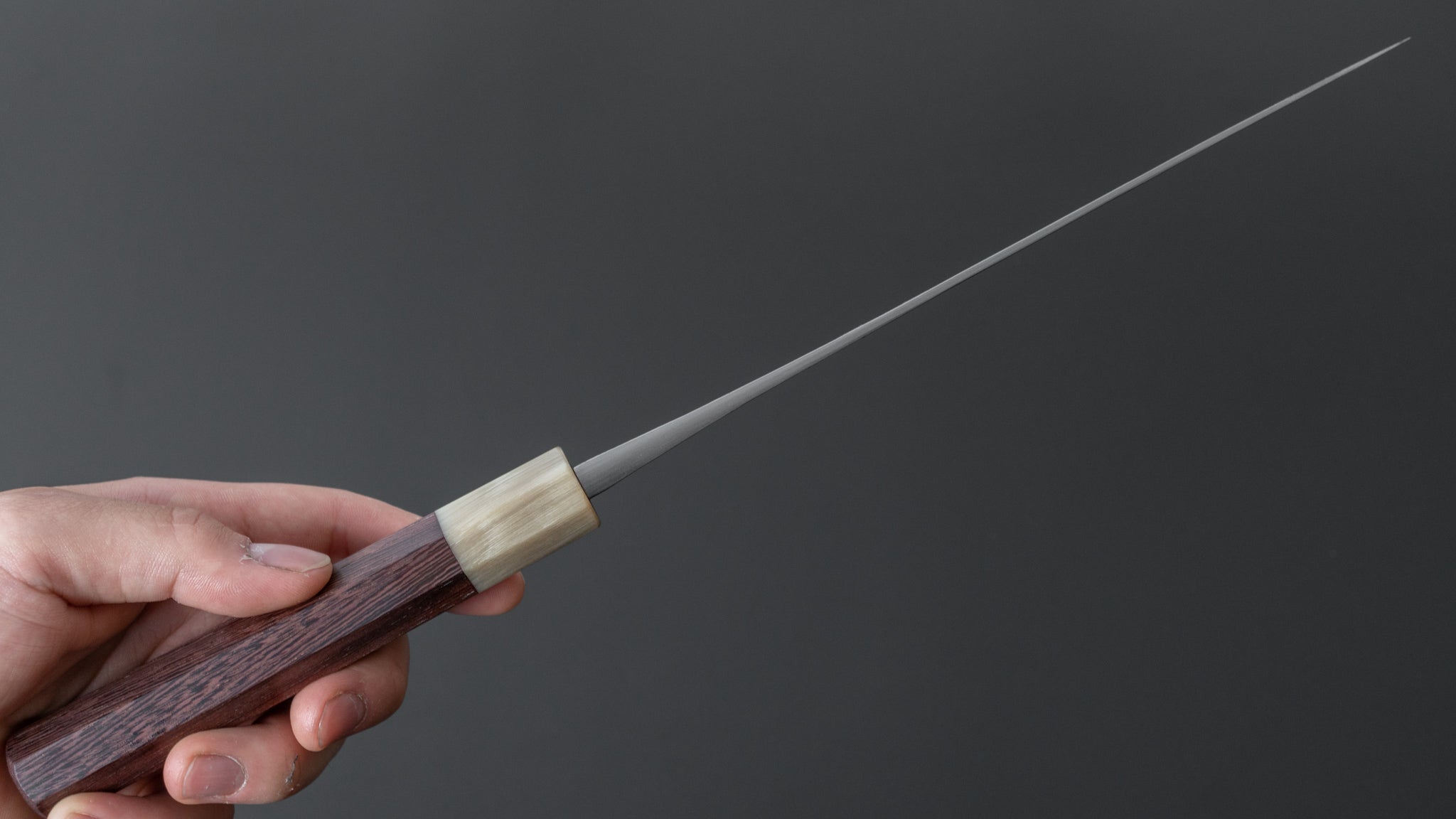 Jiro Tsuchime Wa Gyuto 210mm Japanese Chef Knife - Taihei Tagayasan Wood Handle (#301) - Perfect for Sushi, Meat Cutting & Professional Kitchen Use