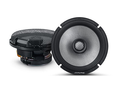 Alpine R2 S65 6.5-Inch Coaxial Car Door Speakers - 100W RMS Power Handling, 2-Way Full Range Audio System for Vehicles | Perfect for Car Audio Upgrades, Truck Stereo Systems & Marine Boat Sound Installations