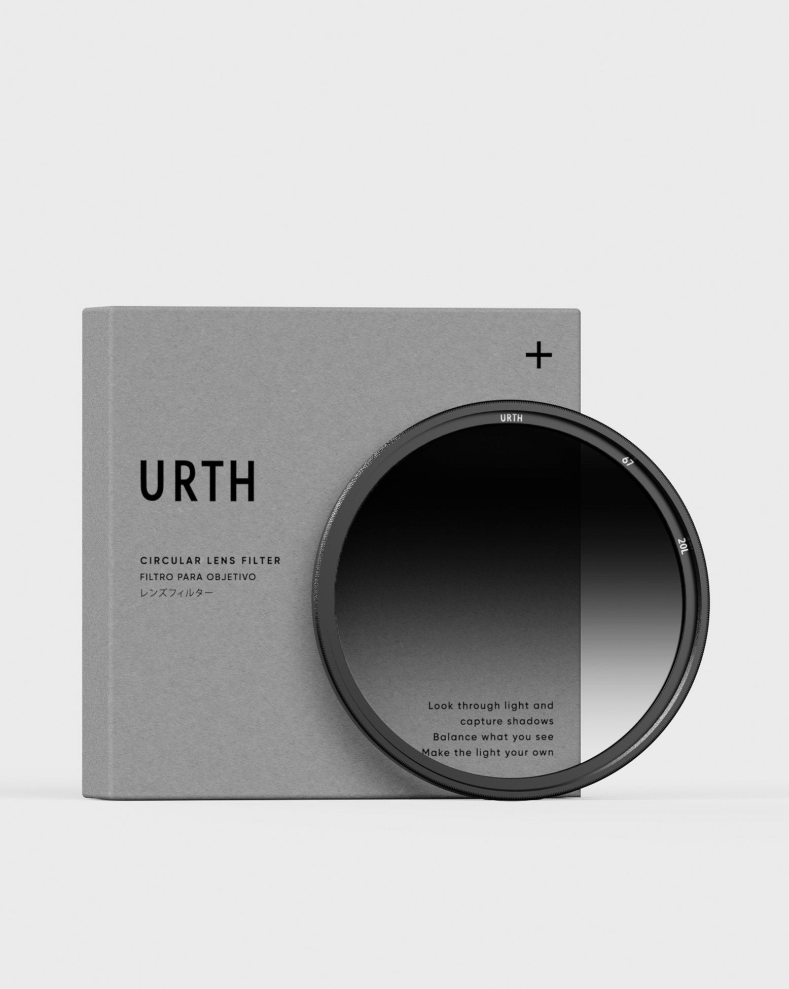 Soft Graduated ND8 (3 Stop) Filter Plus+ for DSLR & Mirrorless Cameras - Perfect for Landscape, Portrait, and Long Exposure Photography