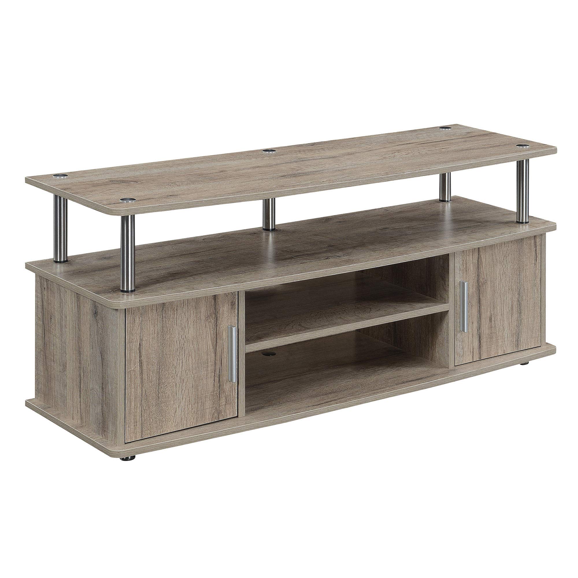 Convenience Concepts Designs2Go Monterey TV Stand with Storage Cabinets & Shelves - 47.25