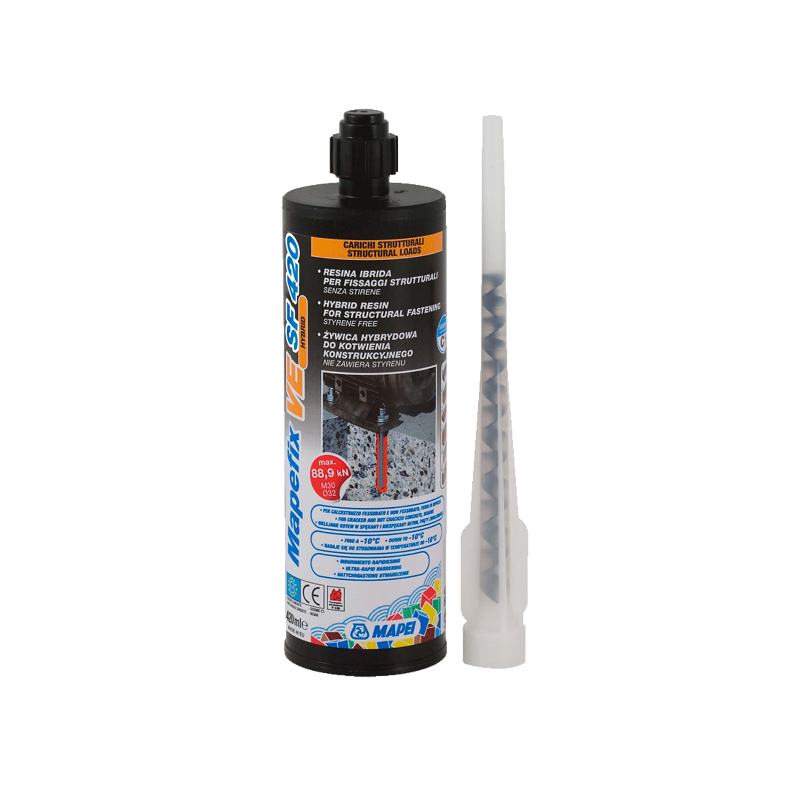 Mapei Mapefix VE SF High-Performance Tile Adhesive Mortar - Perfect for Ceramic, Porcelain, and Stone Tile Installation in Bathrooms, Kitchens, and Floors