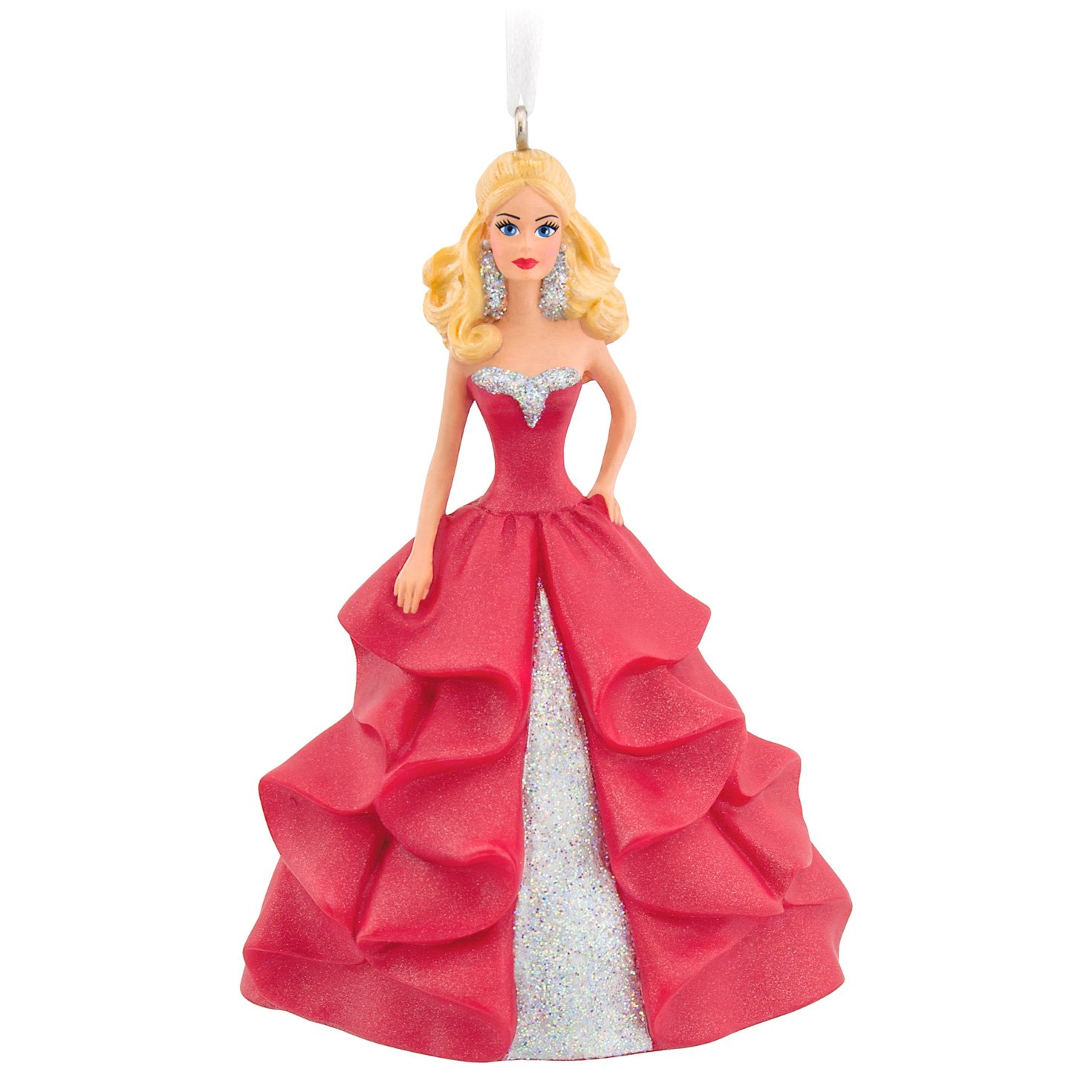 Hallmark Holiday Barbie Christmas Ornament - Collectible Doll Tree Decoration for Christmas, Xmas Gifts & Holiday Decorations - Perfect for Tree Trimming, Gift Exchanges & Festive Home Decor