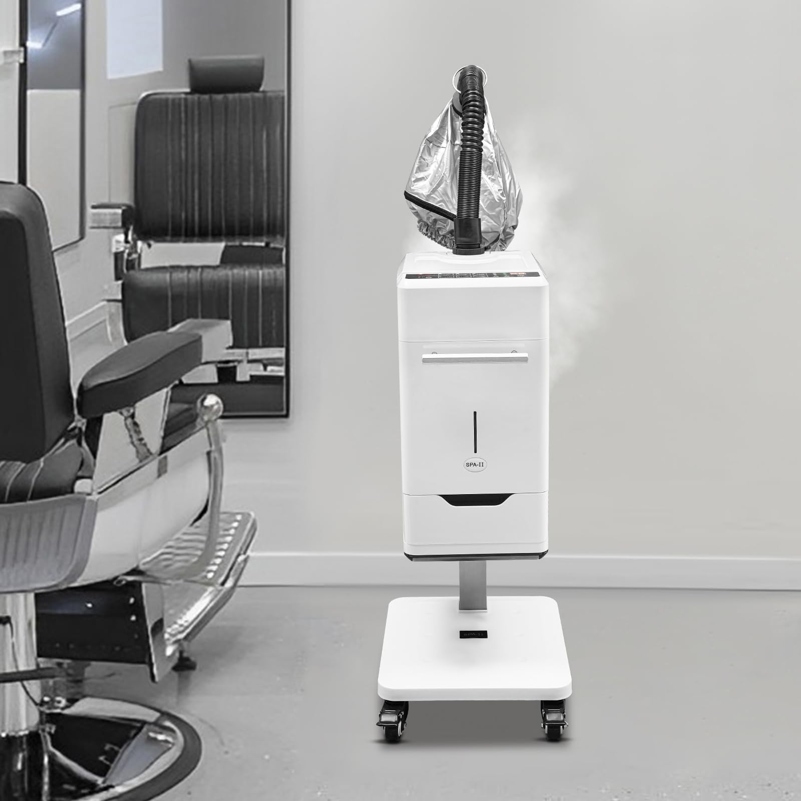 TFCFL 500W Vertical Nano Hair Steamer Machine - 110V Multifunctional Anion Hair Dye & Oil Treatment for Salon & Home Use | Professional Hair Care Equipment for Deep Conditioning, Coloring & Spa Treatments
