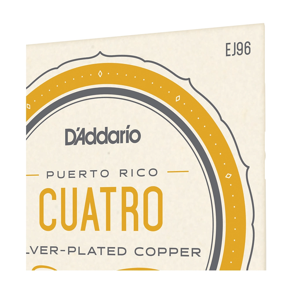 D'Addario Silver Plated Copper 10-String Set for Puerto Rican Cuatro - Authentic Sound & Durability - Perfect for Traditional Latin Music & Live Performances