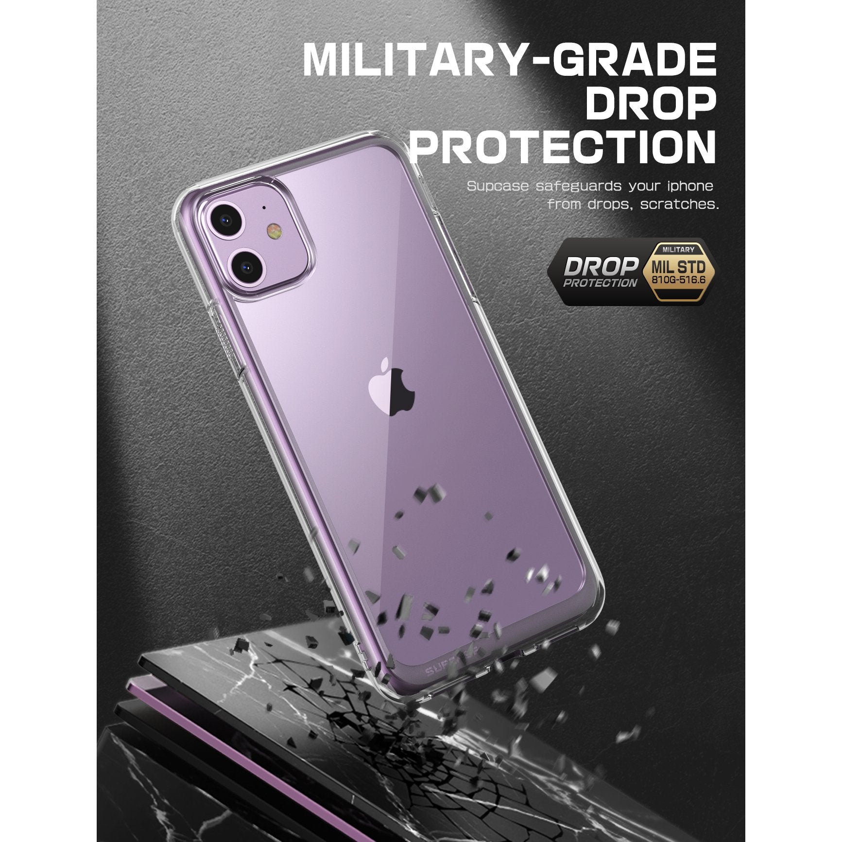 iPhone 11 Case 6.1 Inch - Slim Clear Protective Cover with Shockproof Design | Unicorn Beetle Style | Perfect for Everyday Use, Travel & Outdoor Activities