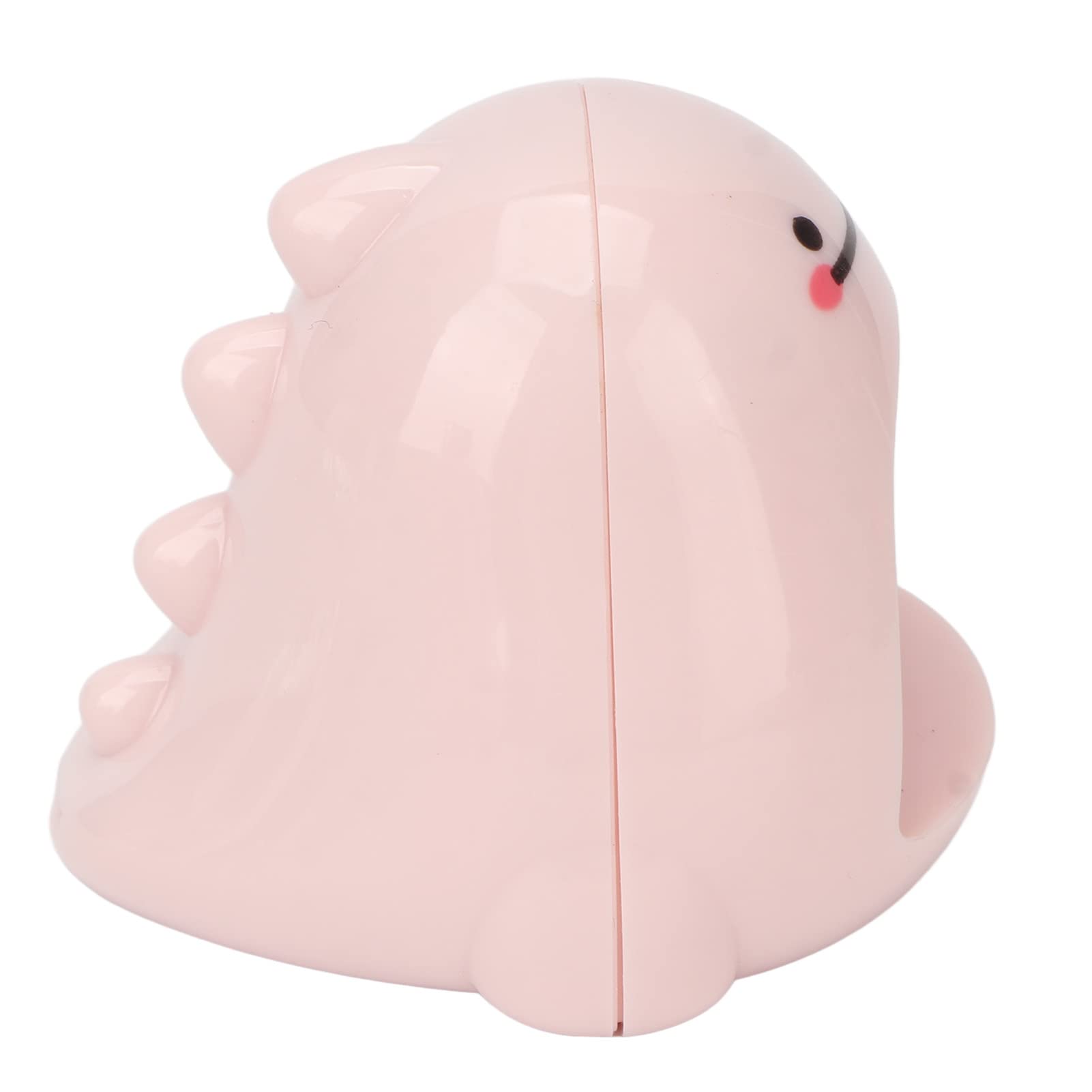 Dinosaur Shaped UV LED Nail Dryer Lamp with 4 LED Chips - Pink Gel Polish Curing Light for Beginners & Home Manicures | Perfect for DIY Nail Art & Salon Use