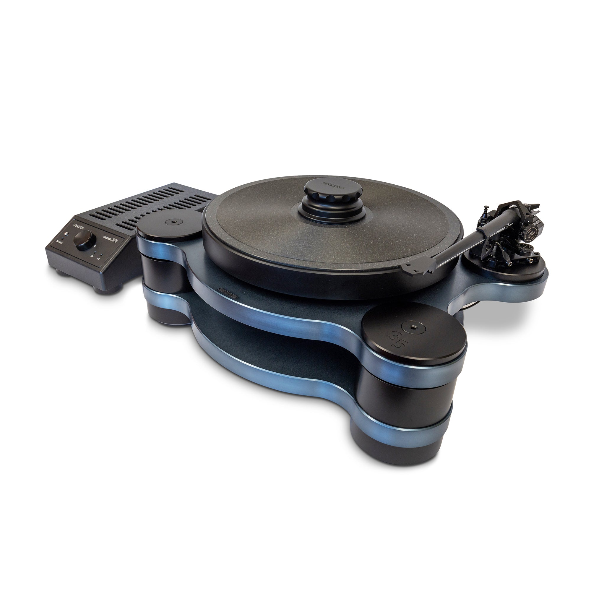 SME MODEL 35 Turntable with Series VI Tonearm - High-End Vinyl Record Player for Audiophiles & Music Enthusiasts - Perfect for Home Audio Systems & Professional DJ Setups