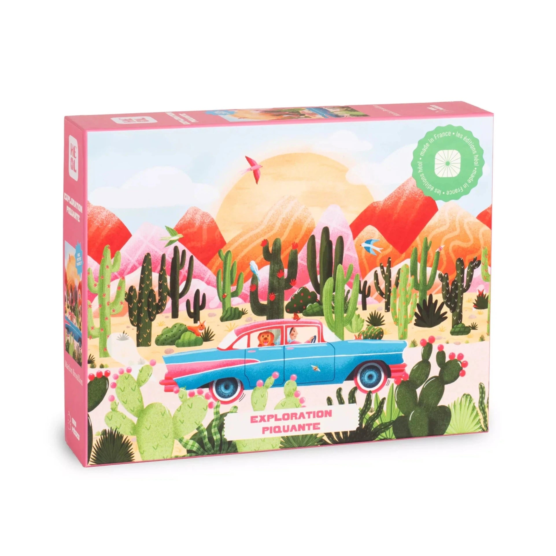 Exploration Piquante | 1000-Piece Jigsaw Puzzle for Adults - Challenging Art Puzzle for Home Decor, Family Game Night & Relaxation