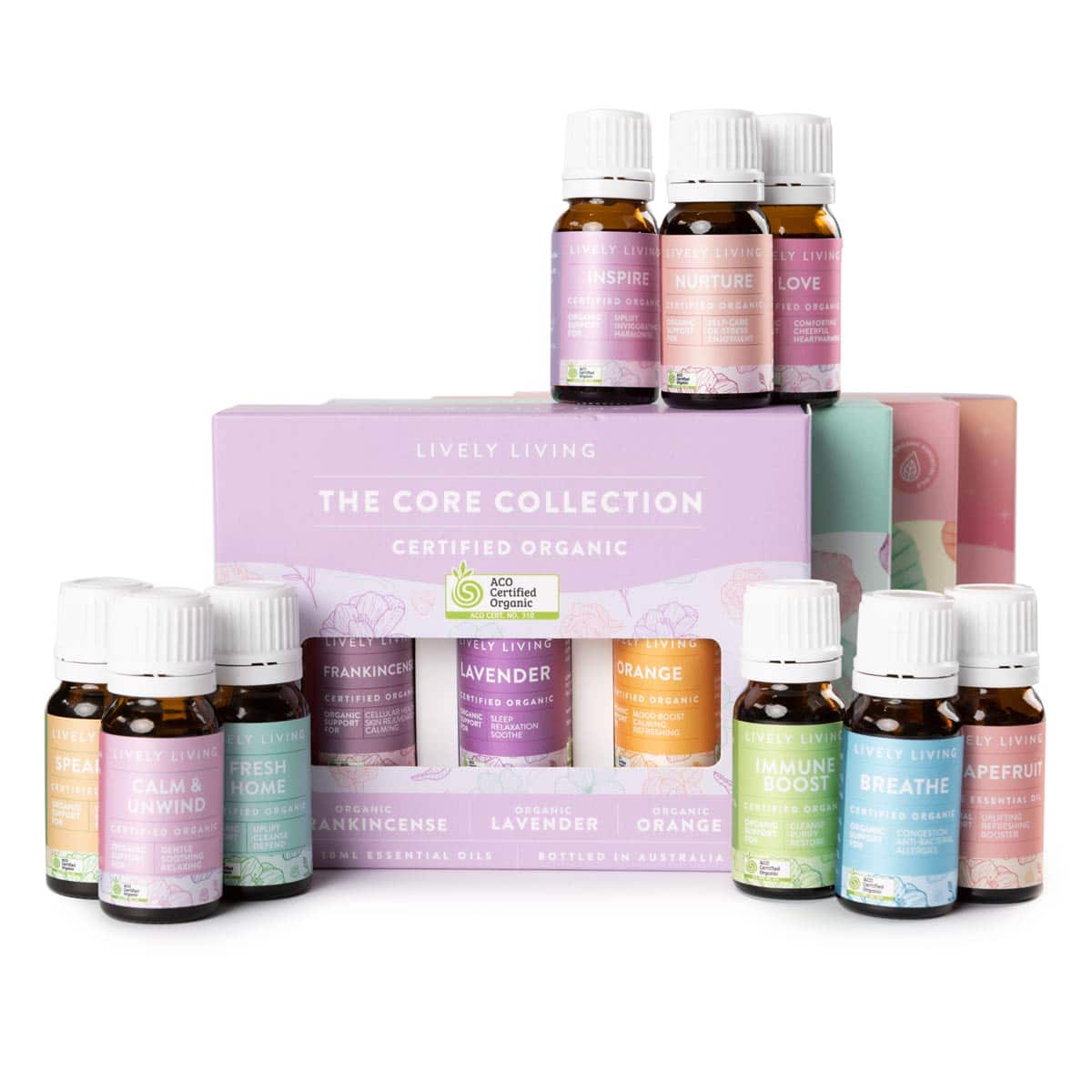 9 Organic Essential Oil Trios - Choose Any 3 Blends for Aromatherapy, Massage & Skin Care | Natural Plant Extracts for Relaxation & Wellness