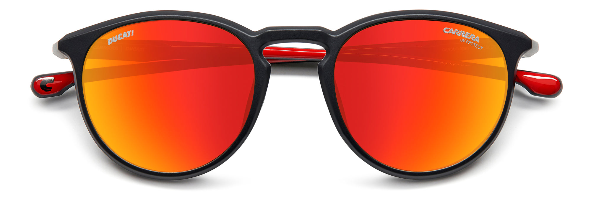 Ducati Carrera CARDUC 035/S Sunglasses - Polarized Motorcycle Riding Glasses for Men & Women - UV Protection for Cycling, Driving, Outdoor Sports & Adventure Activities