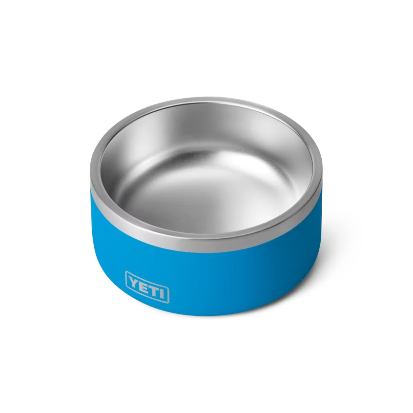 Boomer 4 Dog Bowl - Non-Slip Stainless Steel Pet Food & Water Dish for Large Dogs - Perfect for Indoor, Outdoor & Travel Use