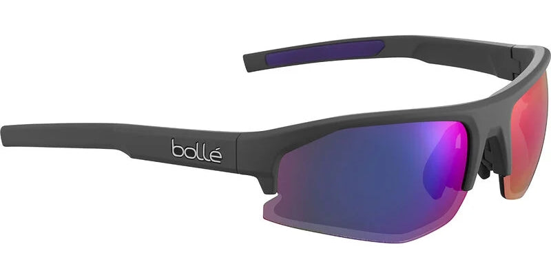 Bolle Bolt 2.0 Sunglasses - Polarized Sports Sunglasses for Men & Women - UV Protection Cycling Running Golf Glasses - Lightweight Comfortable Outdoor Activewear Eyewear for Hiking, Driving, Fishing